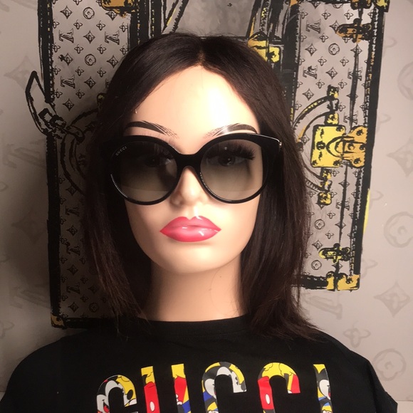 New Authentic Gucci Black Sunglasses GG0653SZ 001 - Picture 3 of 14